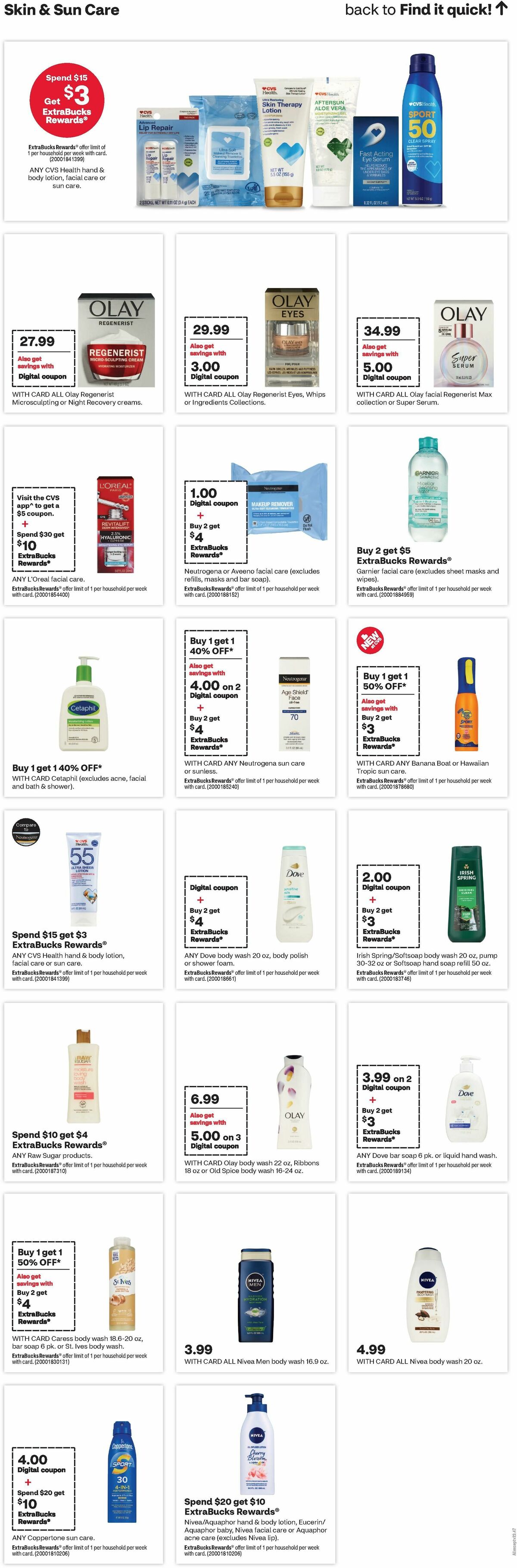 CVS Pharmacy Weekly Ad from April 28