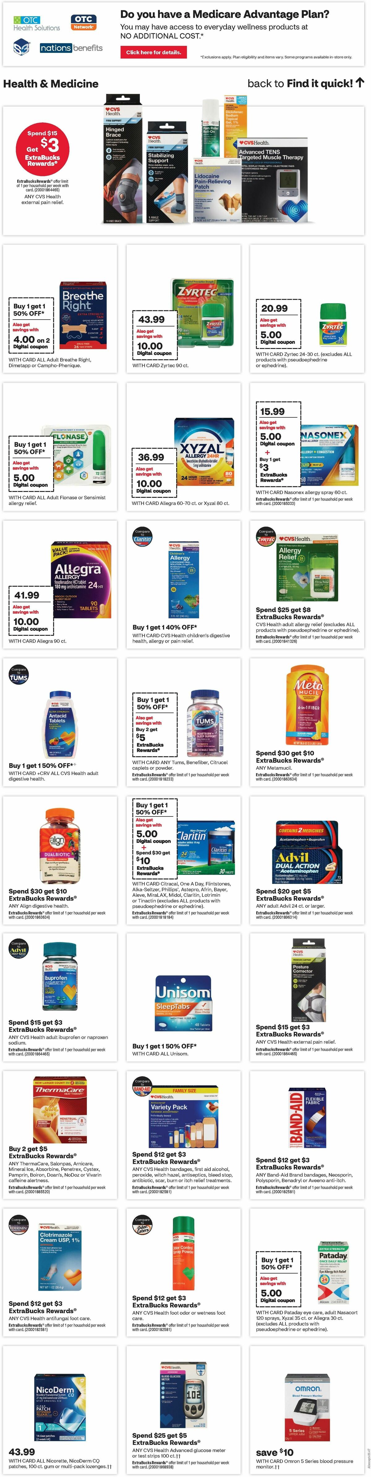 CVS Pharmacy Weekly Ad from April 28