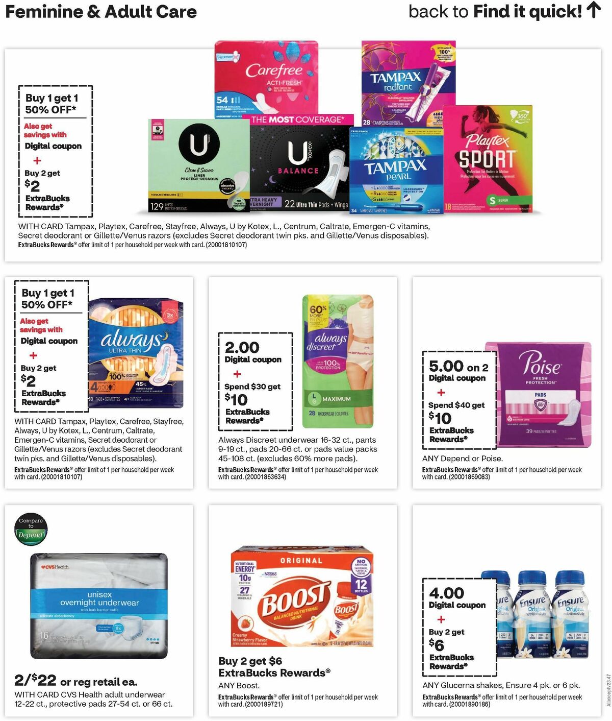 CVS Pharmacy Weekly Ad from April 28