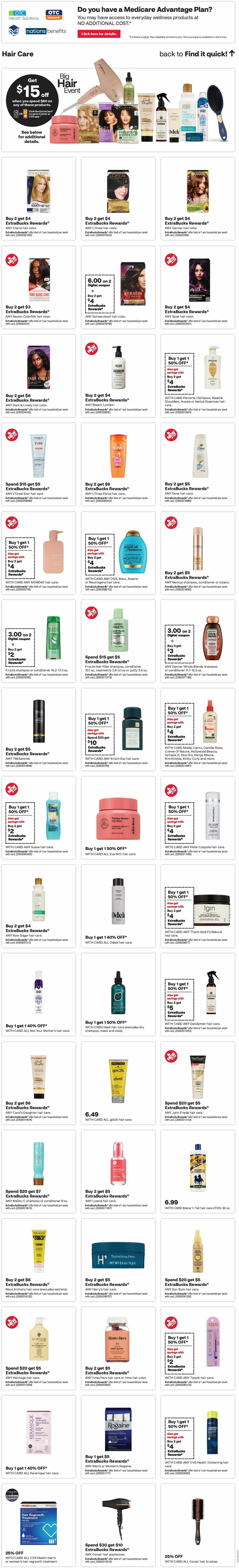 CVS Pharmacy Weekly Ad from May 12