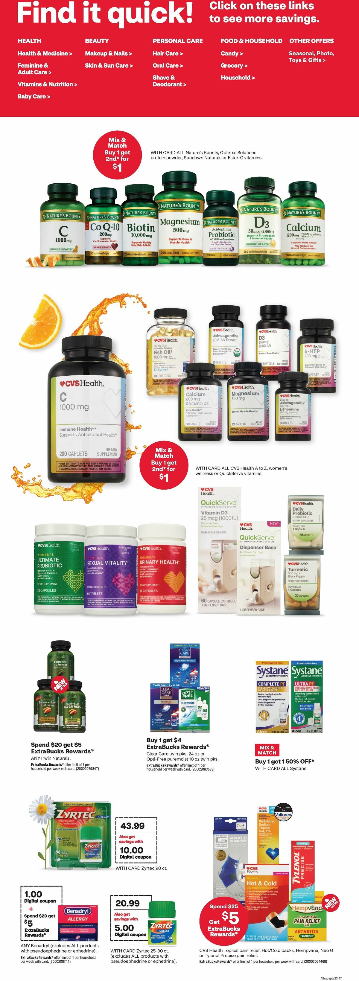 CVS Pharmacy Weekly Ad from May 12