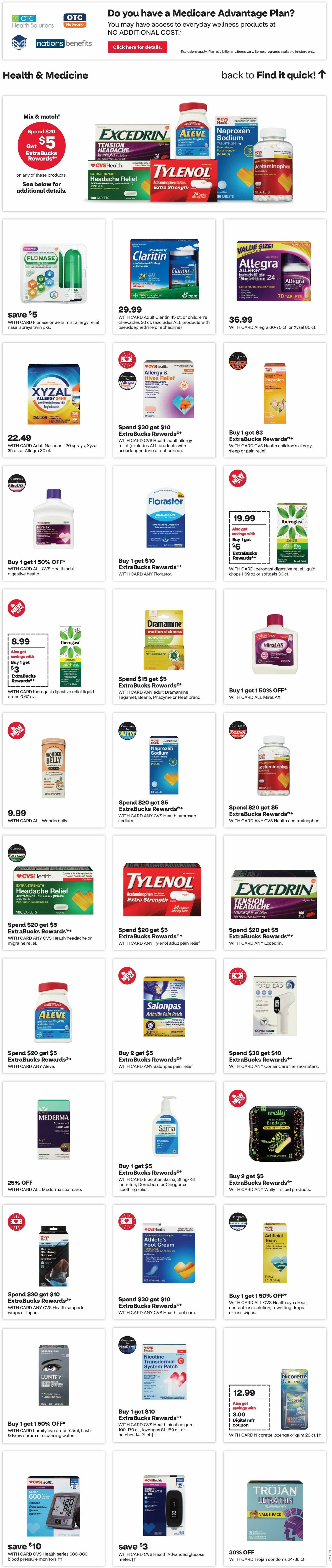 CVS Pharmacy Weekly Ad from June 9