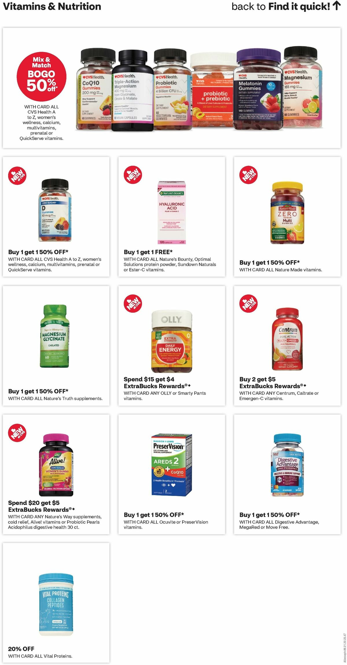 CVS Pharmacy Weekly Ad from July 7