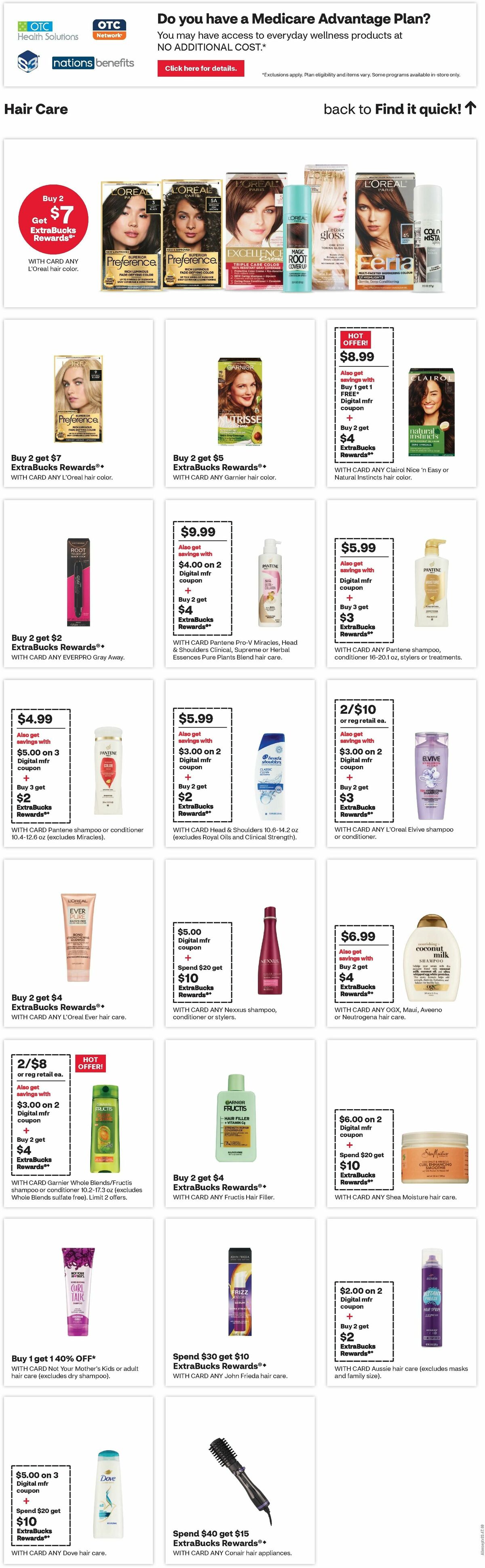 CVS Pharmacy Weekly Ad from July 7