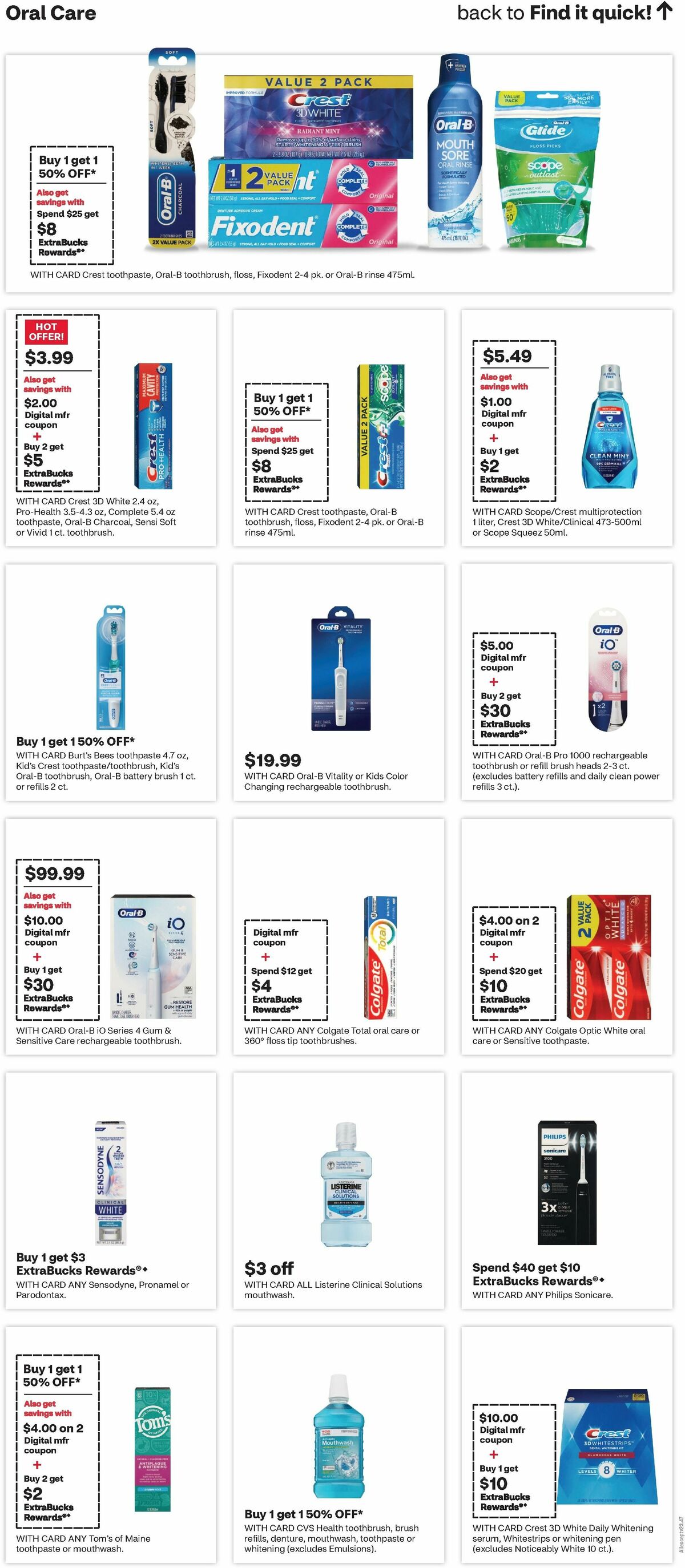 CVS Pharmacy Weekly Ad from July 7