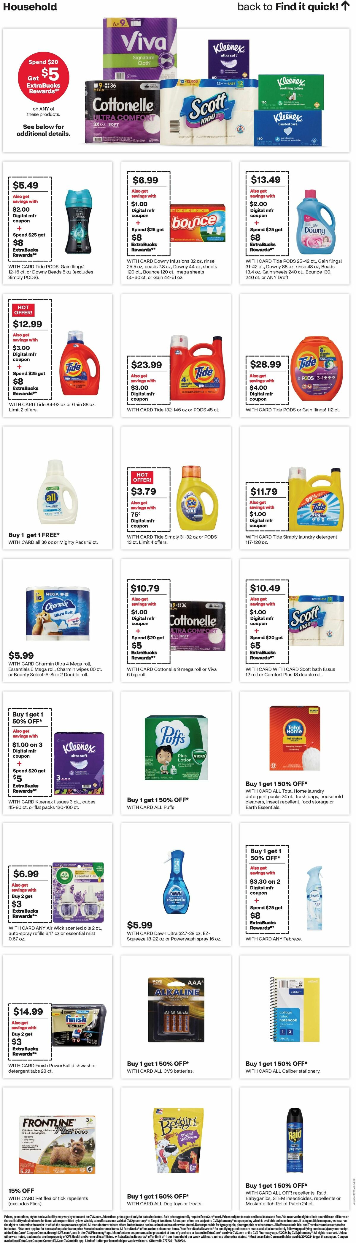 CVS Pharmacy Weekly Ad from July 14