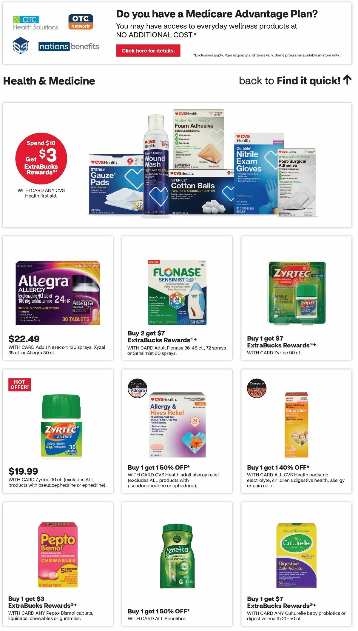 CVS Pharmacy Weekly Ad from July 14