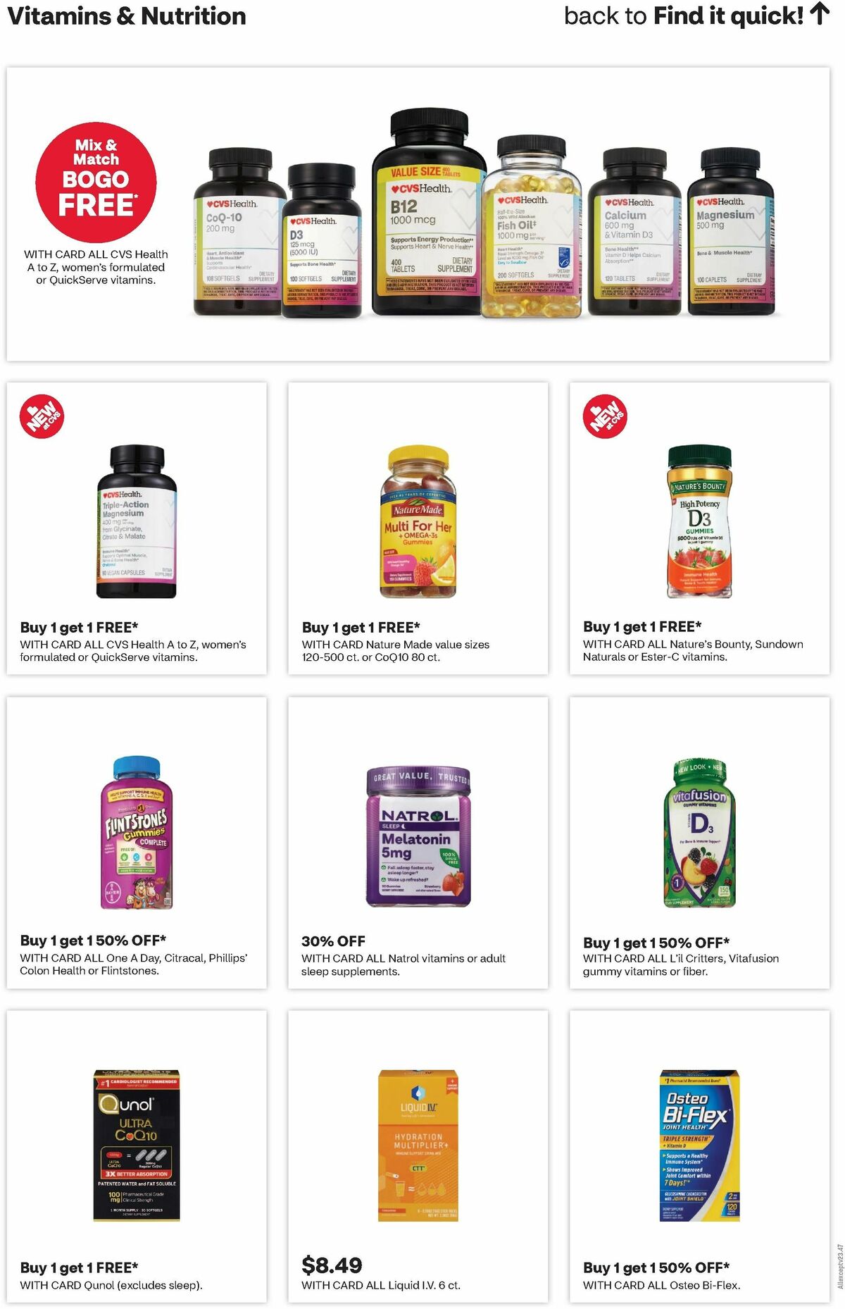 CVS Pharmacy Weekly Ad from July 21