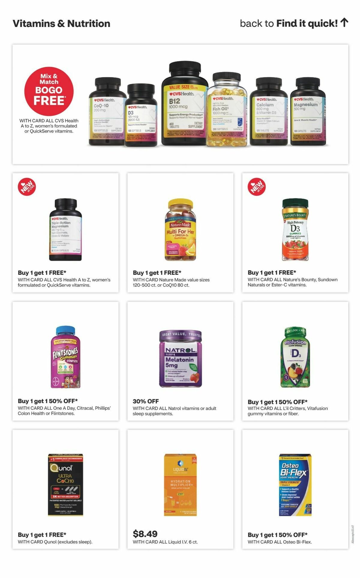 CVS Pharmacy Weekly Ad from July 28