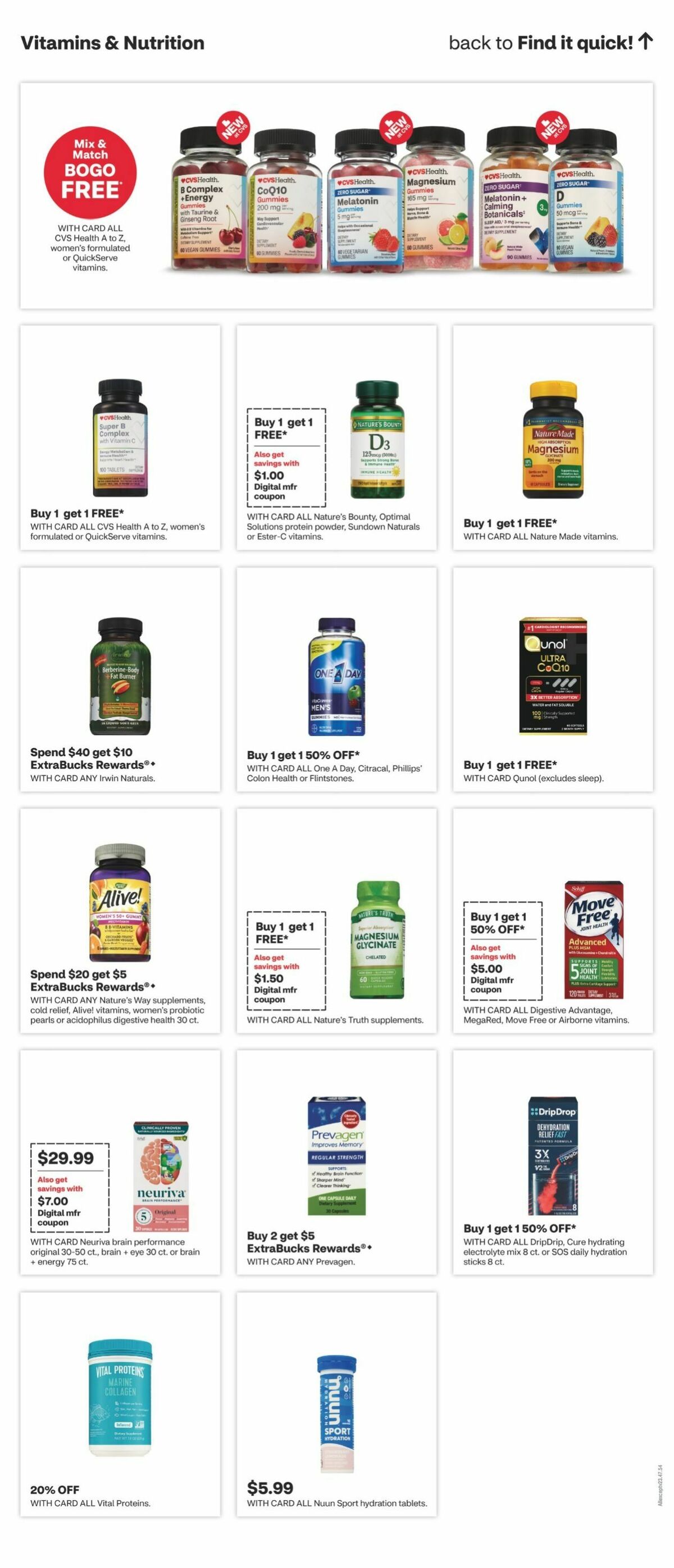 CVS Pharmacy Weekly Ad from August 4