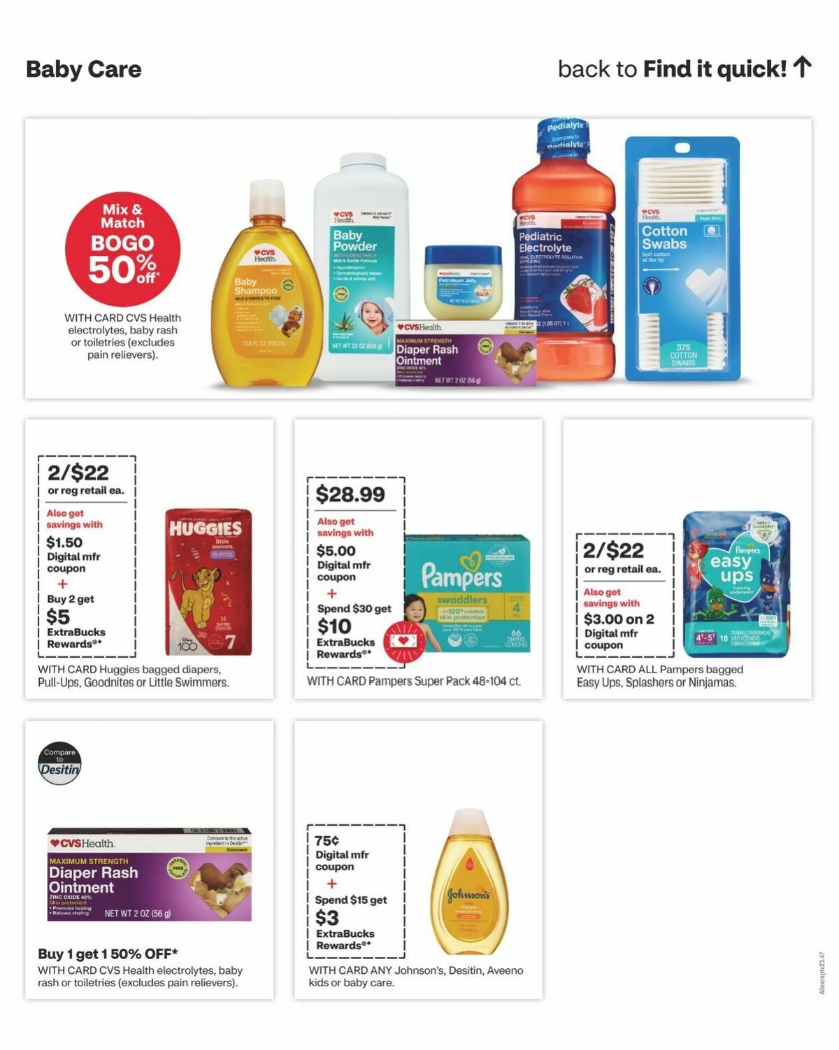 CVS Pharmacy Weekly Ad from August 4