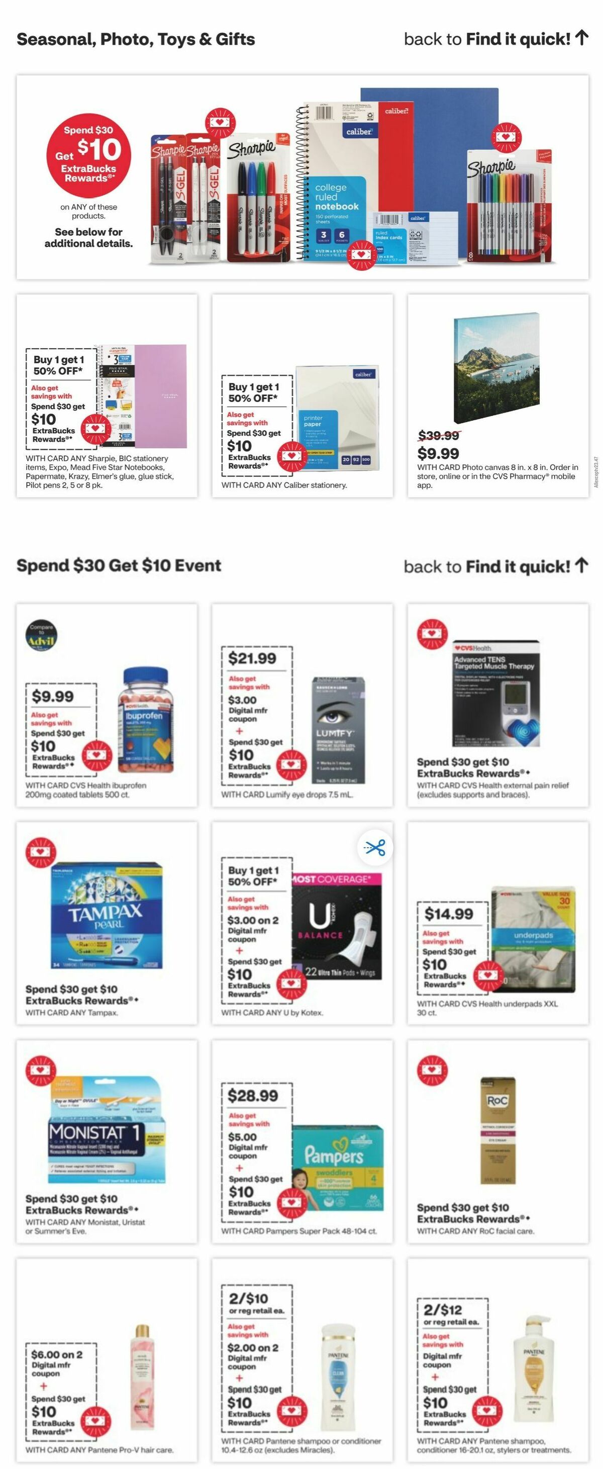 CVS Pharmacy Weekly Ad from August 4