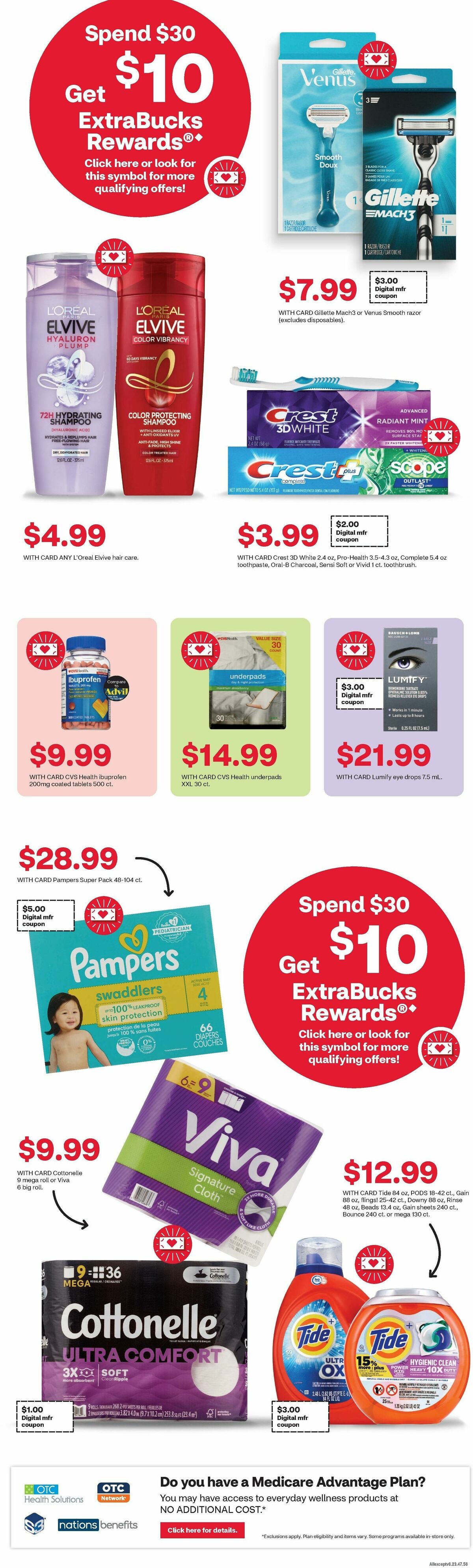 CVS Pharmacy Weekly Ad from August 11