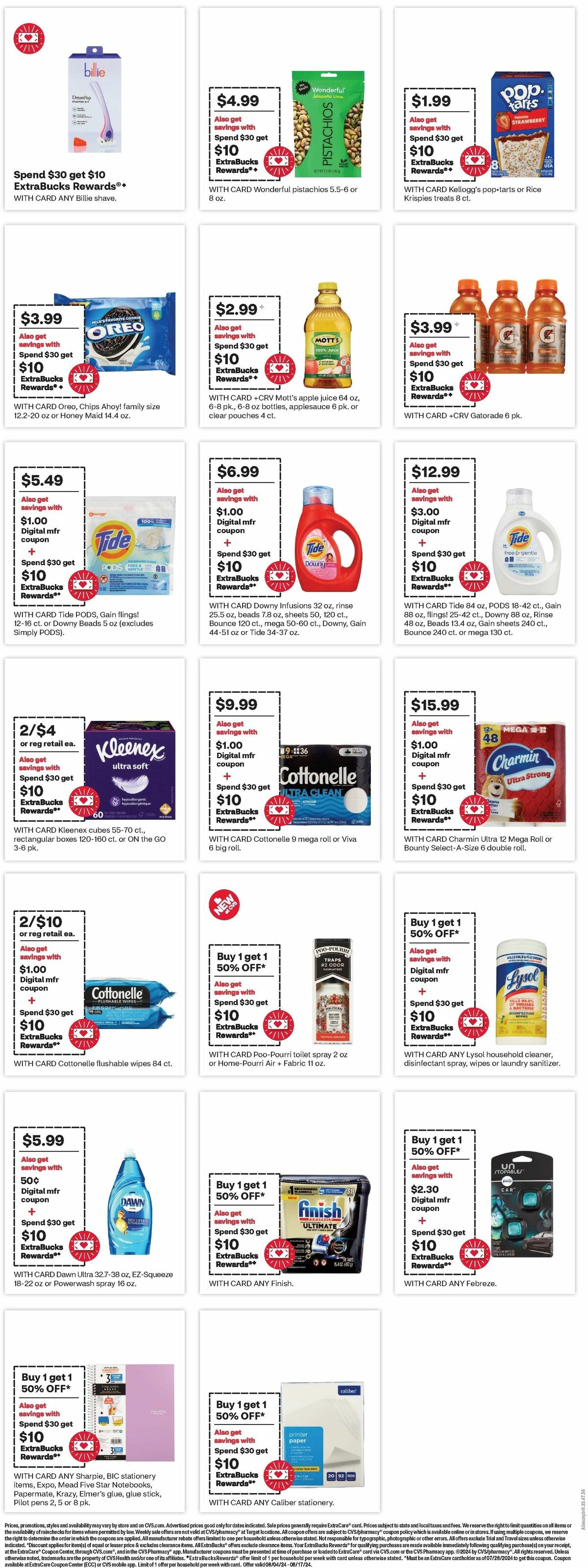 CVS Pharmacy Weekly Ad from August 11