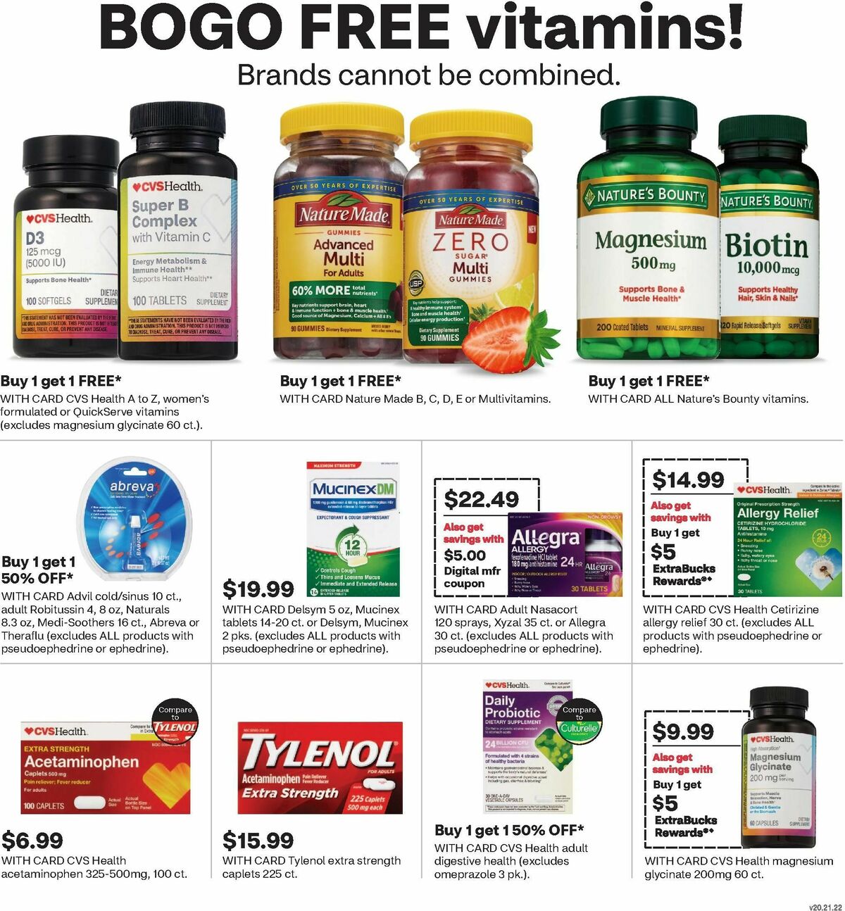 CVS Pharmacy Weekly Ad from August 18