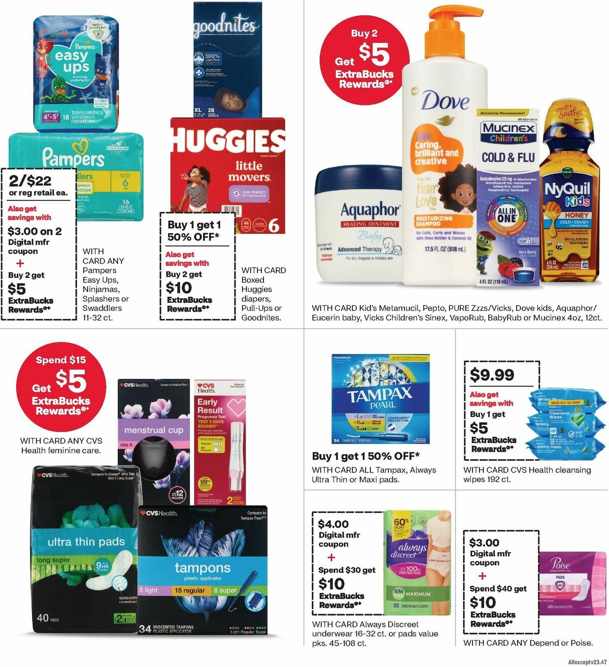 CVS Pharmacy Weekly Ad from August 18