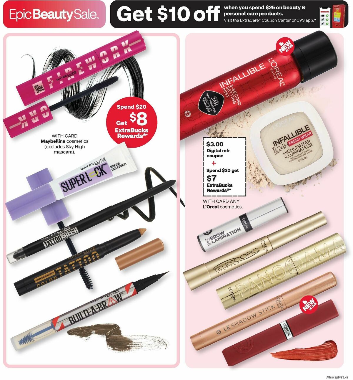 CVS Pharmacy Weekly Ad from August 18