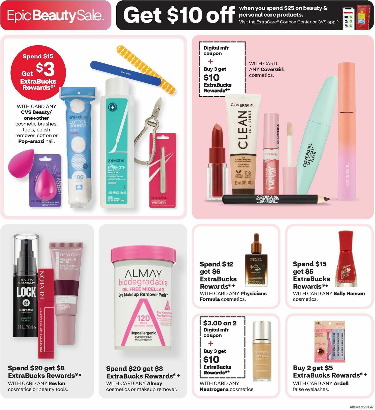 CVS Pharmacy Weekly Ad from August 18