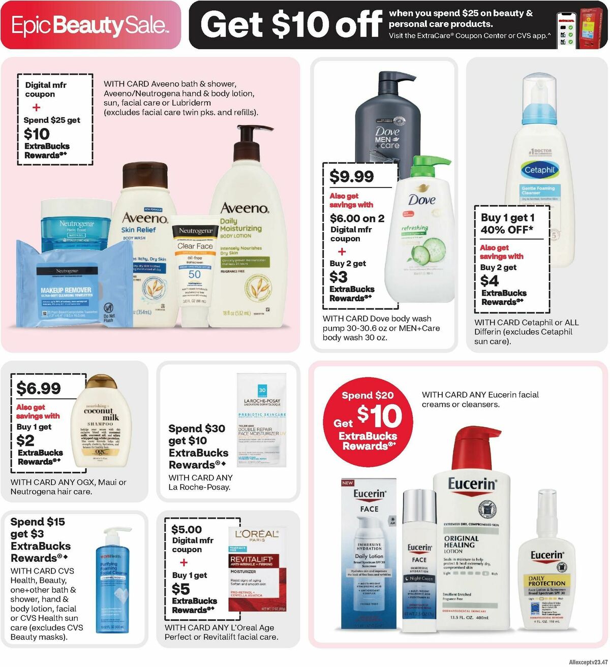 CVS Pharmacy Weekly Ad from August 18