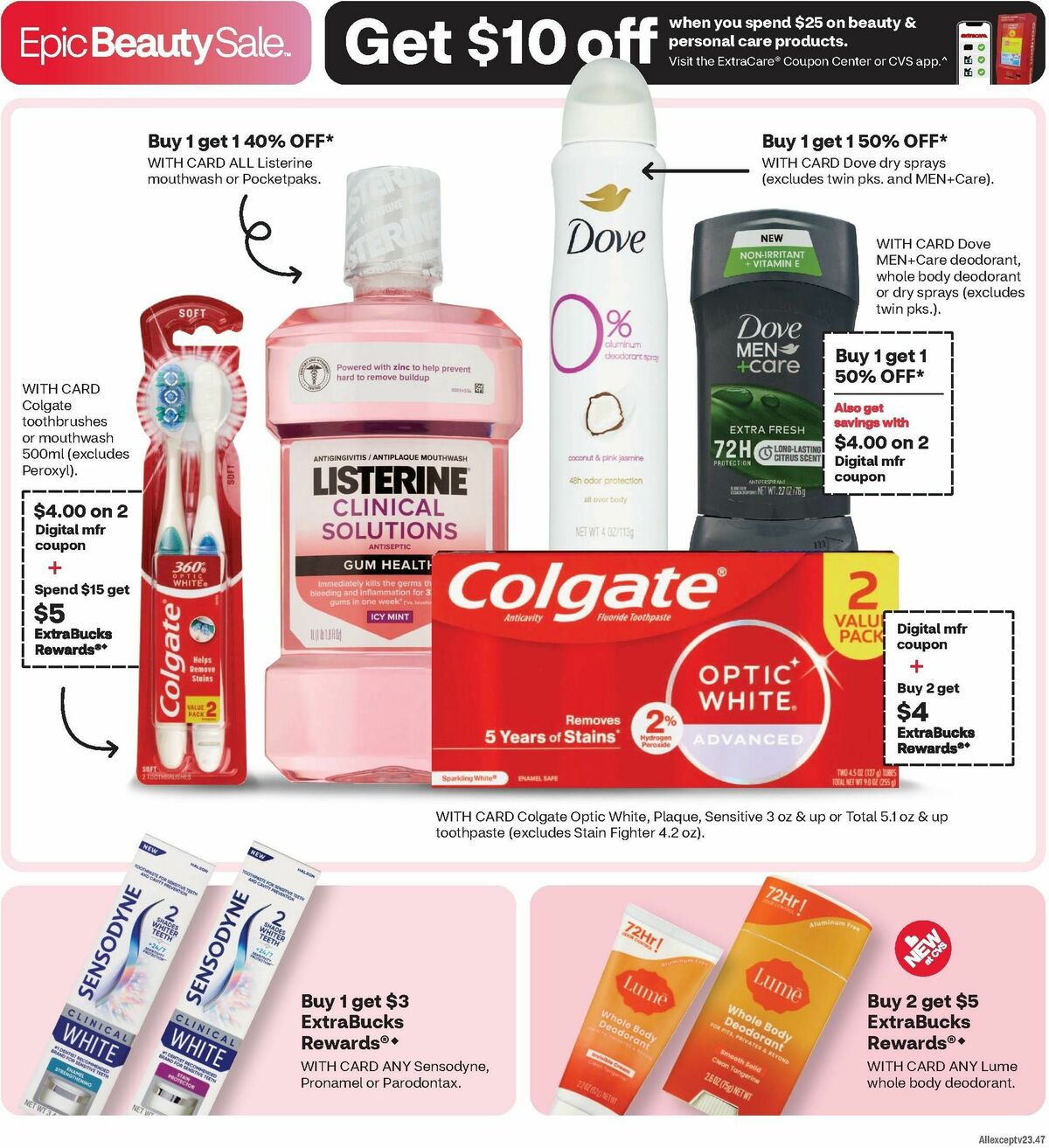 CVS Pharmacy Weekly Ad from August 18