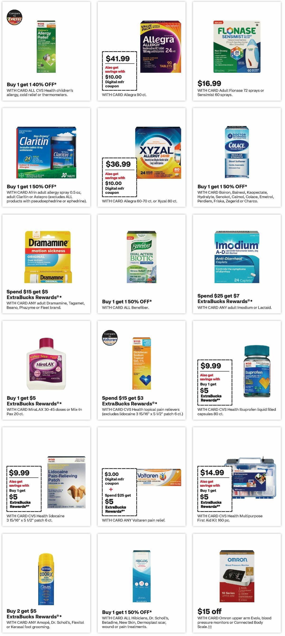 CVS Pharmacy Weekly Ad from August 25