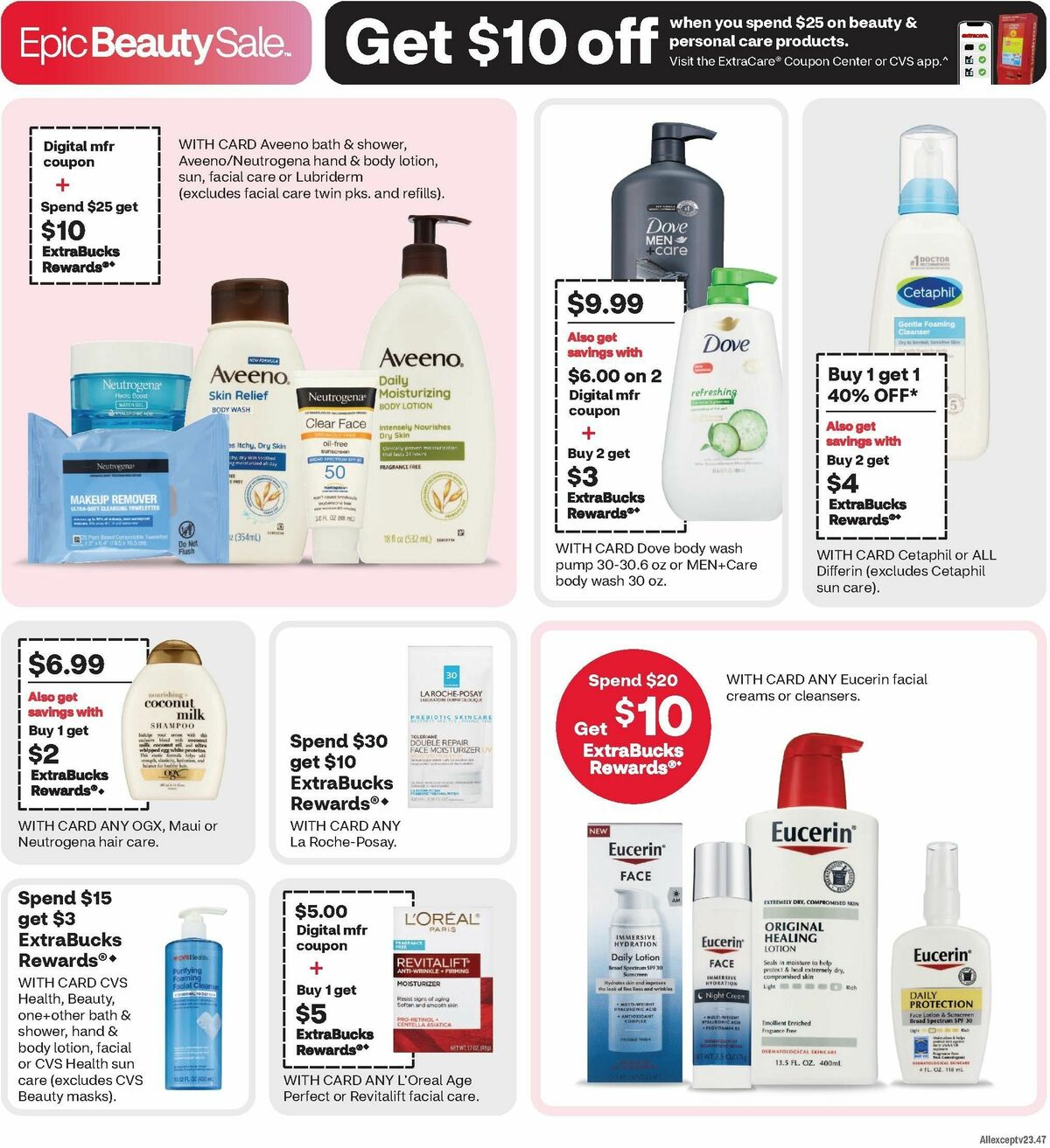 CVS Pharmacy Weekly Ad from August 25