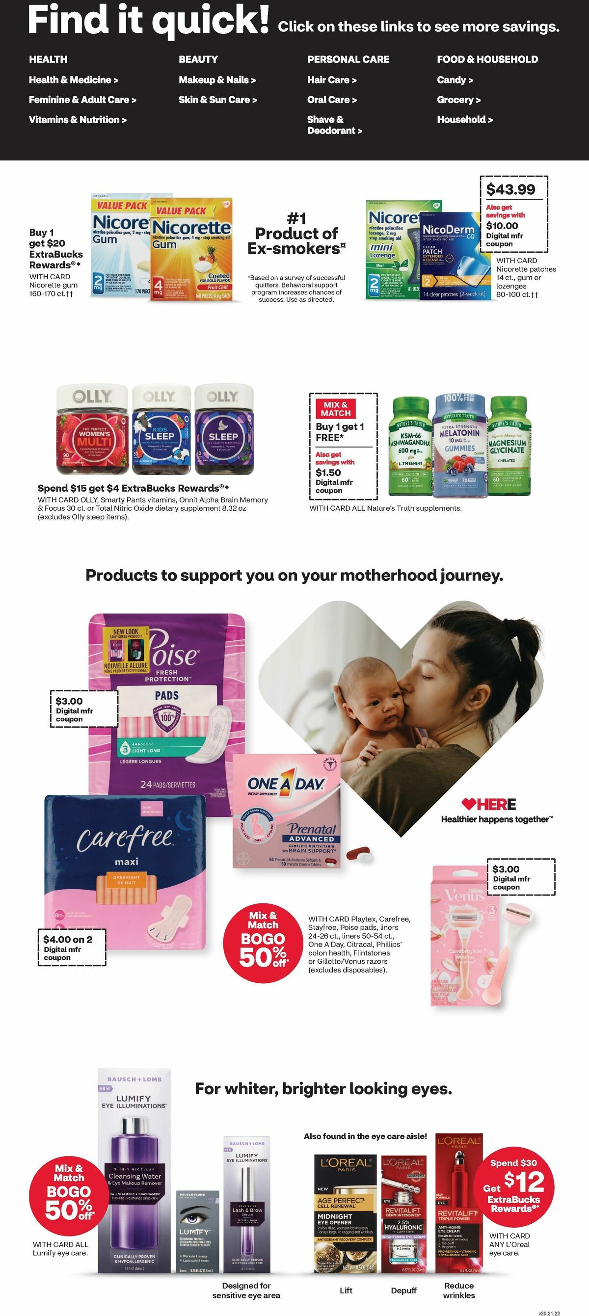 CVS Pharmacy Weekly Ad from September 1