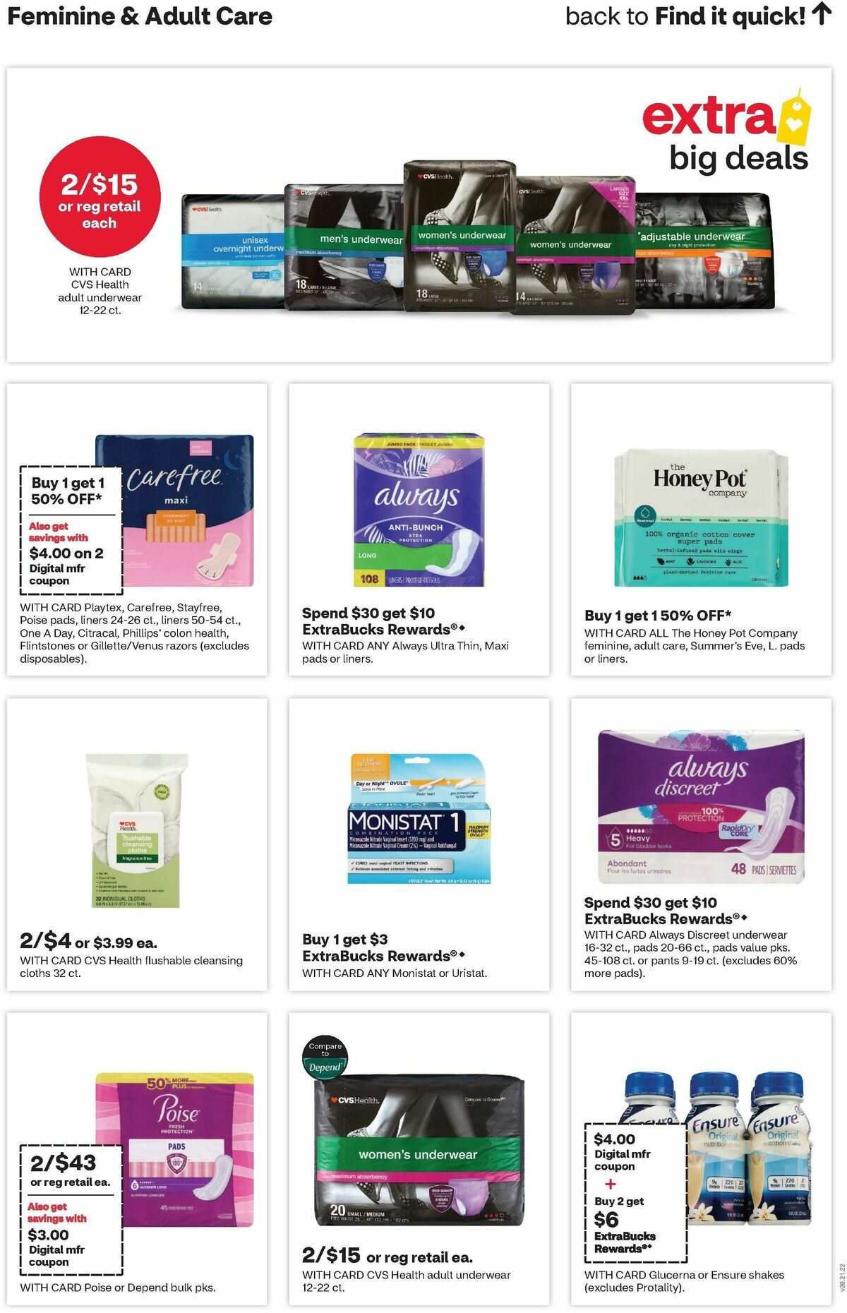 CVS Pharmacy Weekly Ad from September 8