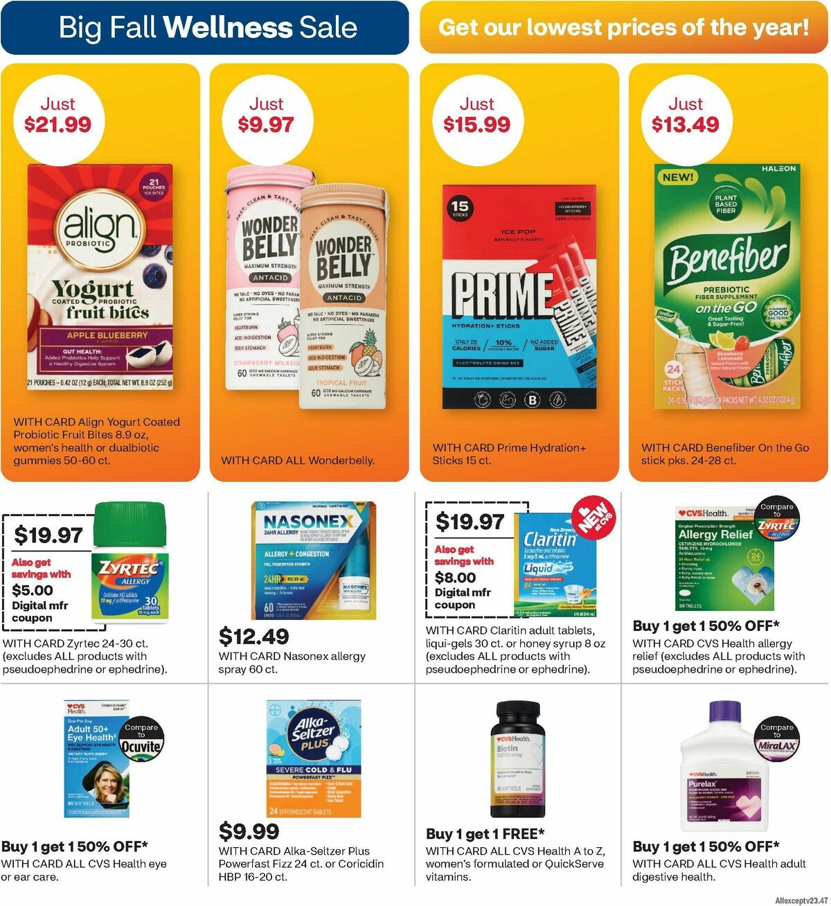 CVS Pharmacy Weekly Ad from September 15