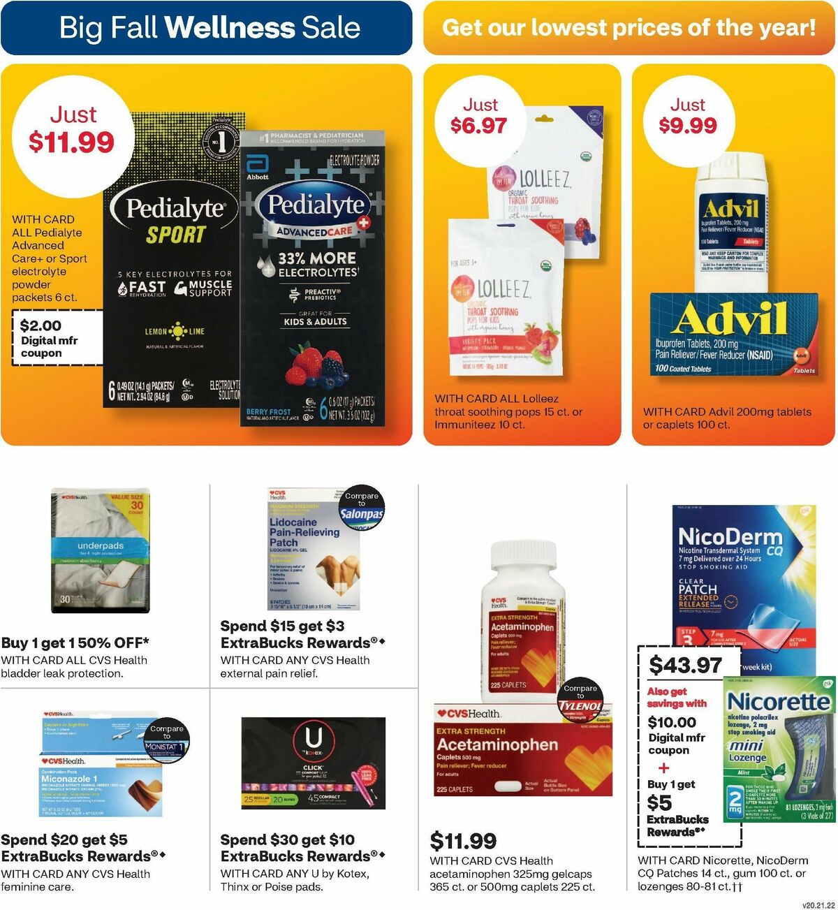 CVS Pharmacy Weekly Ad from September 15