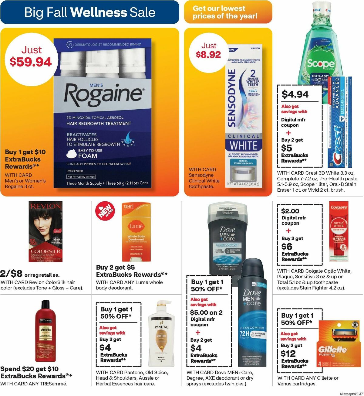 CVS Pharmacy Weekly Ad from September 22