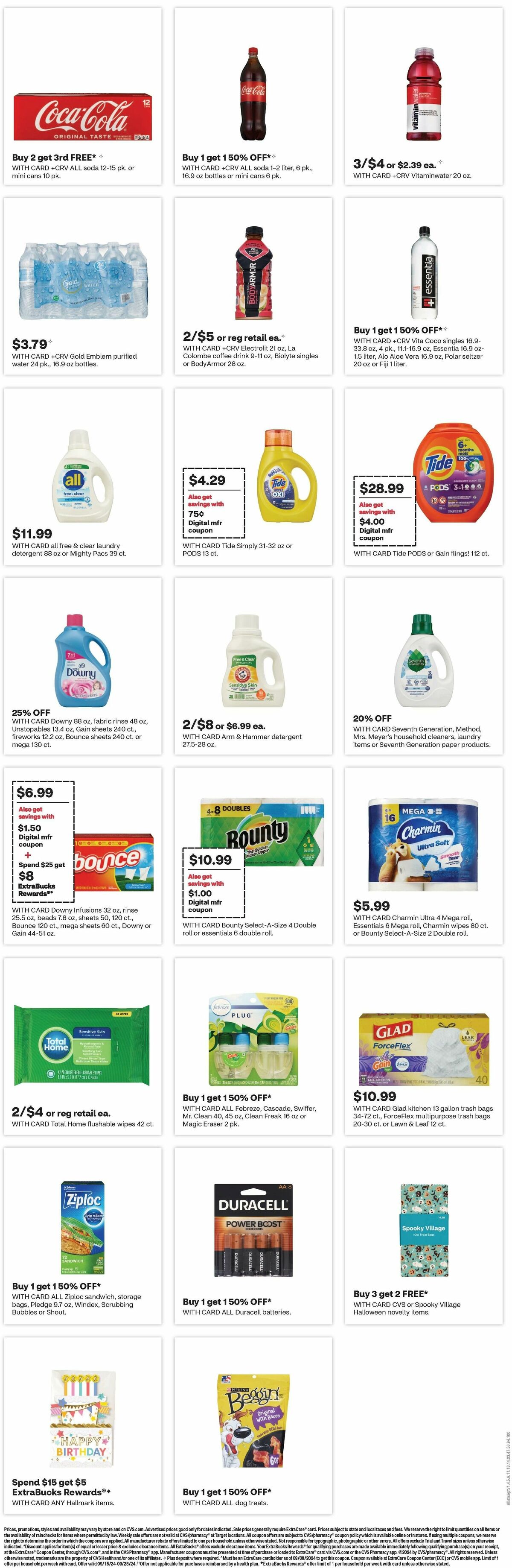 CVS Pharmacy Weekly Ad from September 22