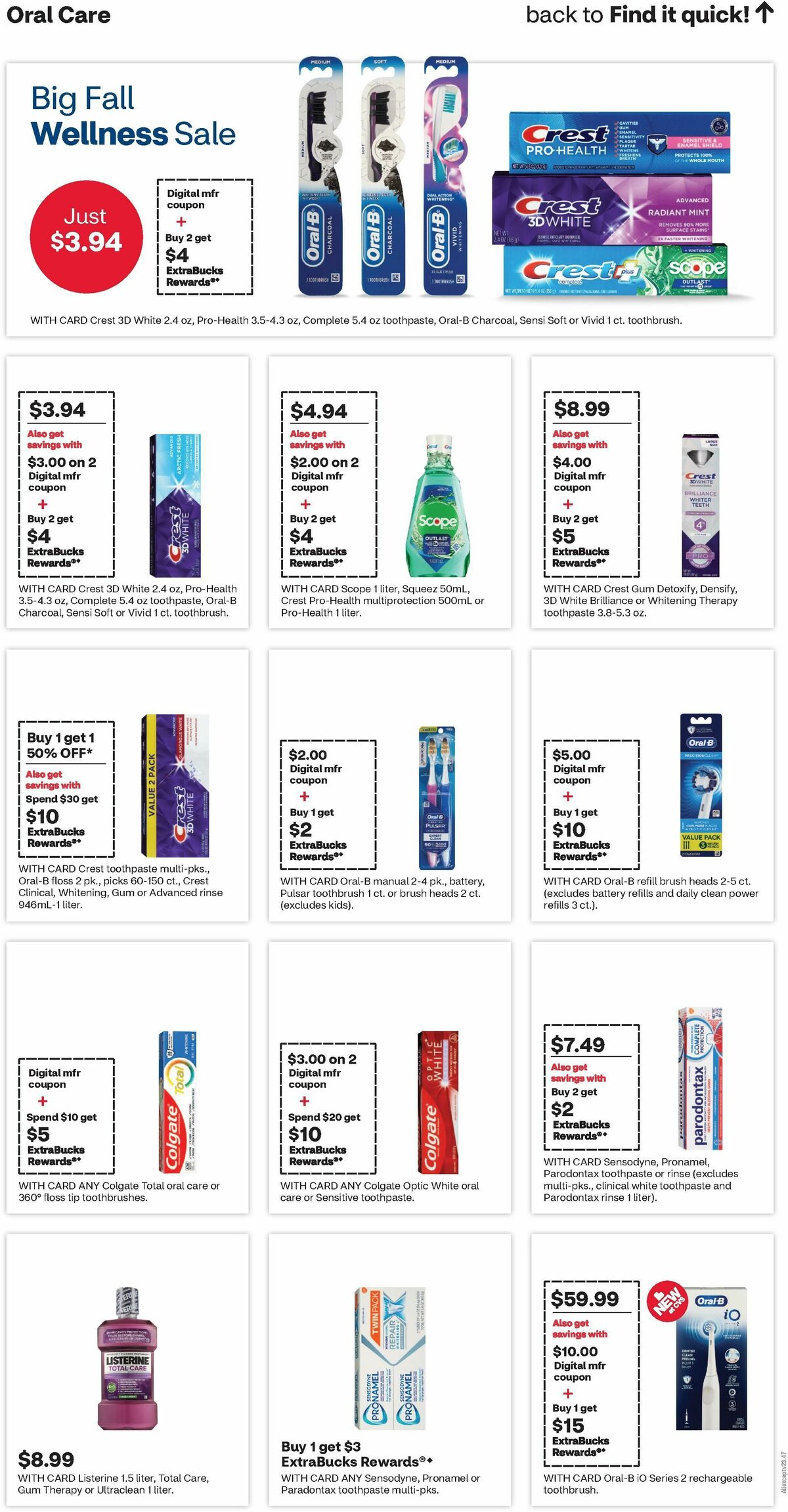 CVS Pharmacy Weekly Ad from September 29