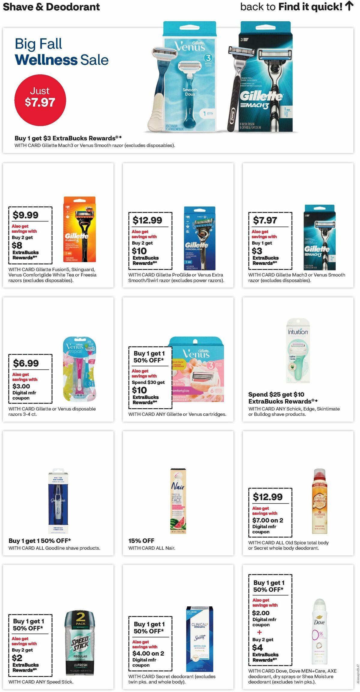 CVS Pharmacy Weekly Ad from September 29