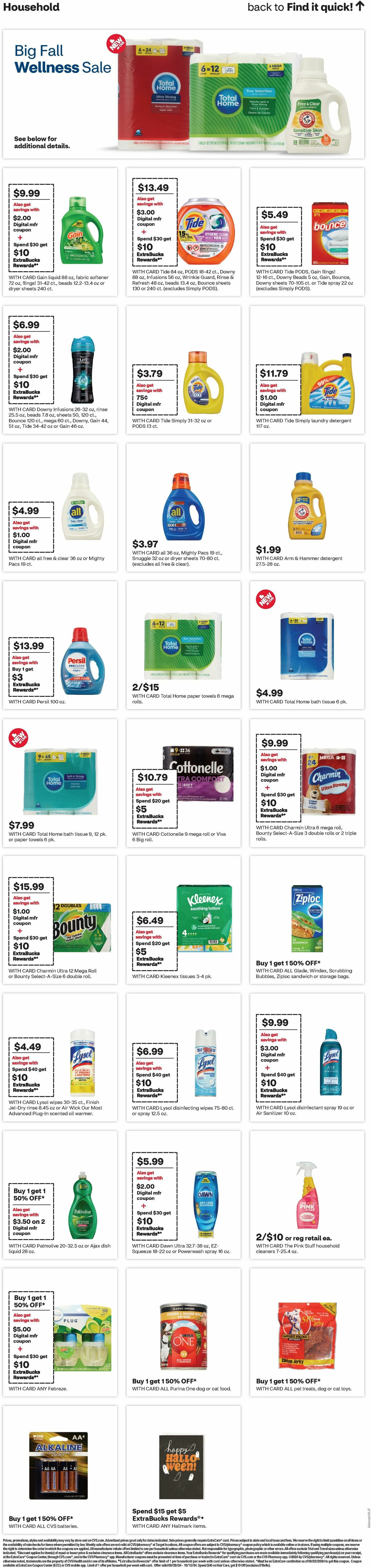 CVS Pharmacy Weekly Ad from October 6