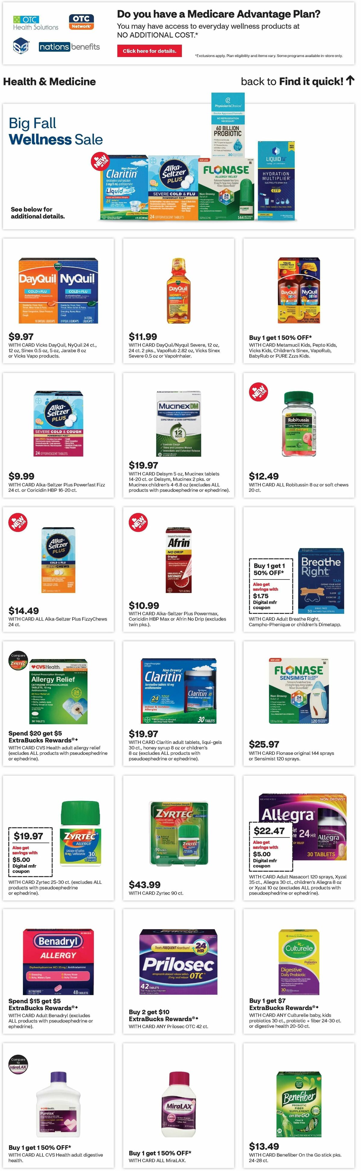 CVS Pharmacy Weekly Ad from October 6