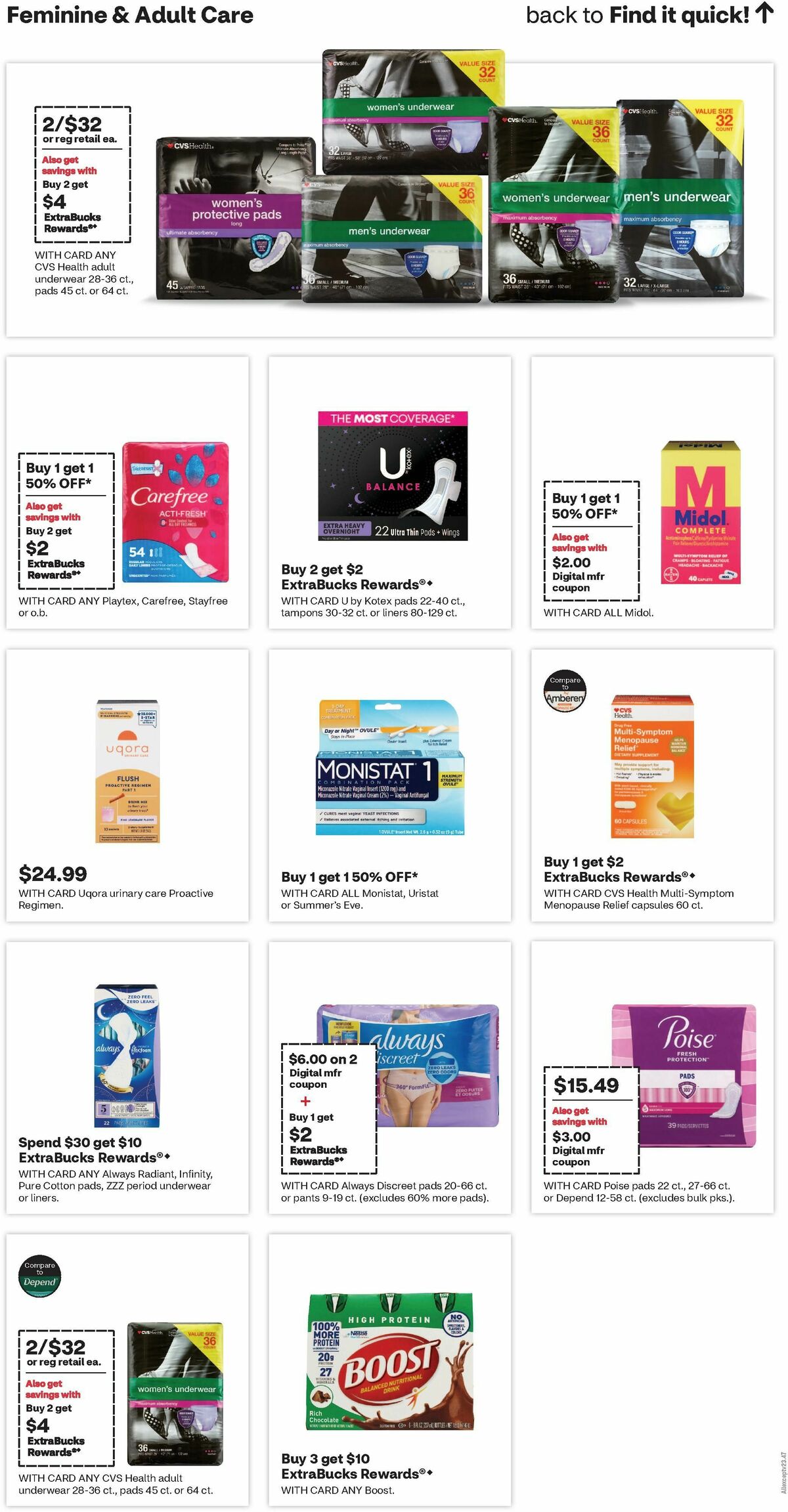 CVS Pharmacy Weekly Ad from October 6