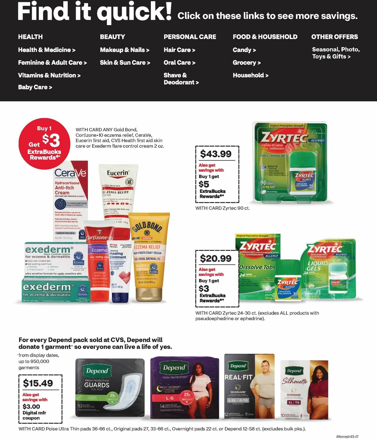 CVS Pharmacy Weekly Ad from October 13