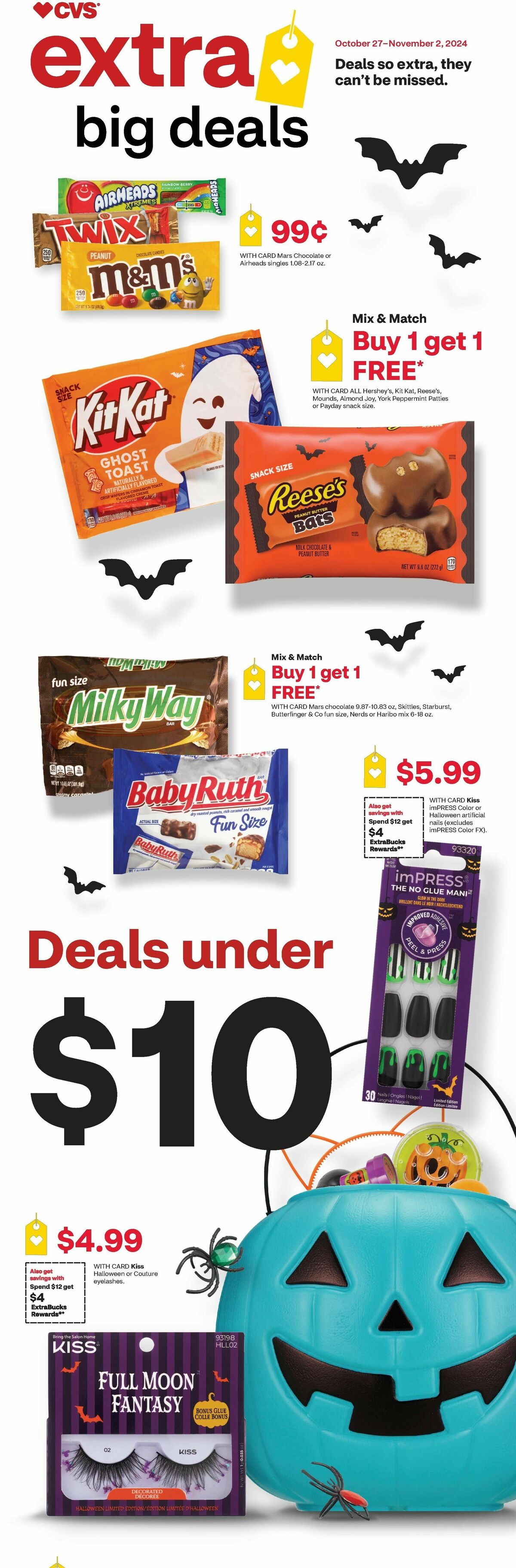 CVS Pharmacy Weekly Ad from October 27