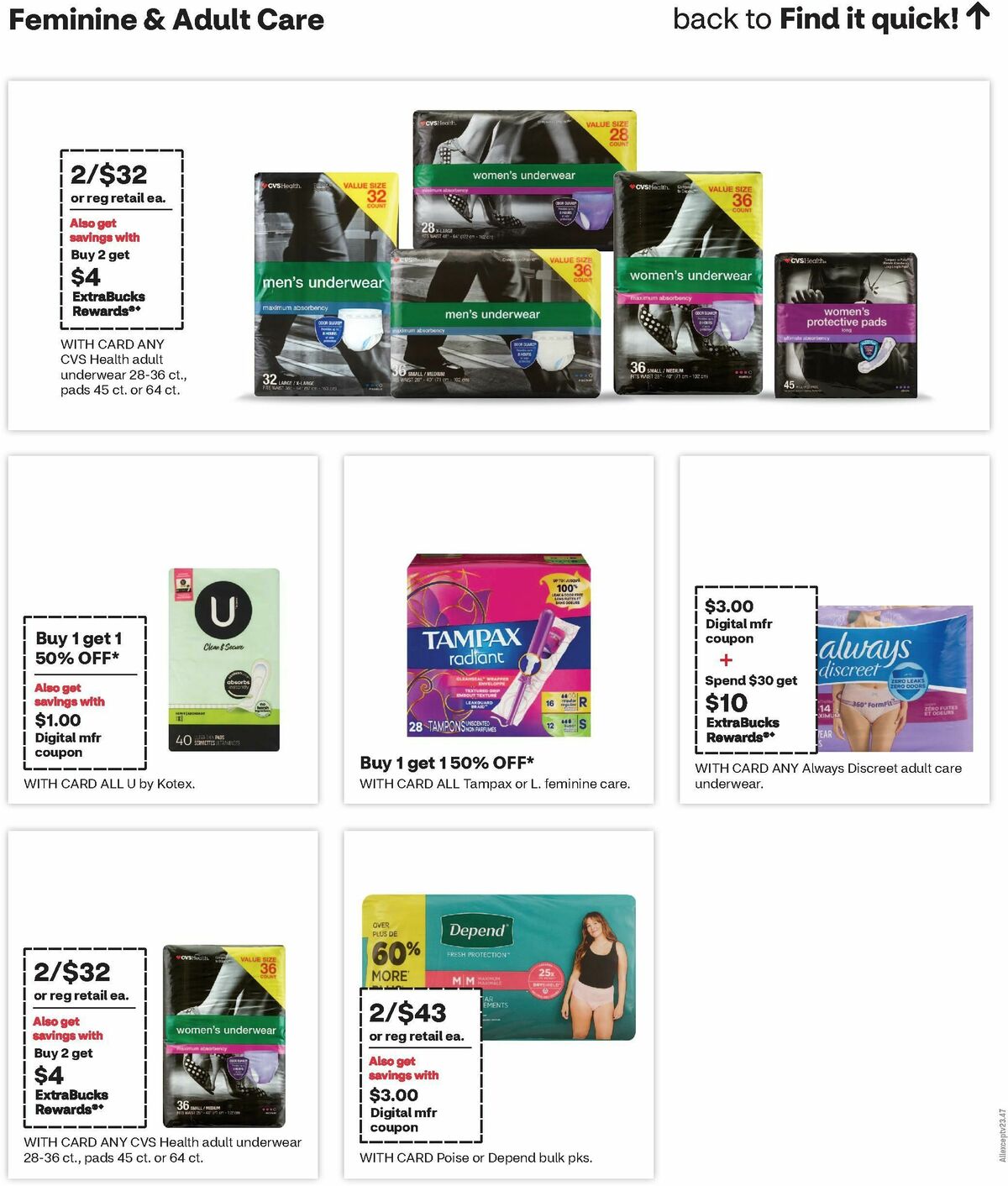 CVS Pharmacy Weekly Ad from October 27