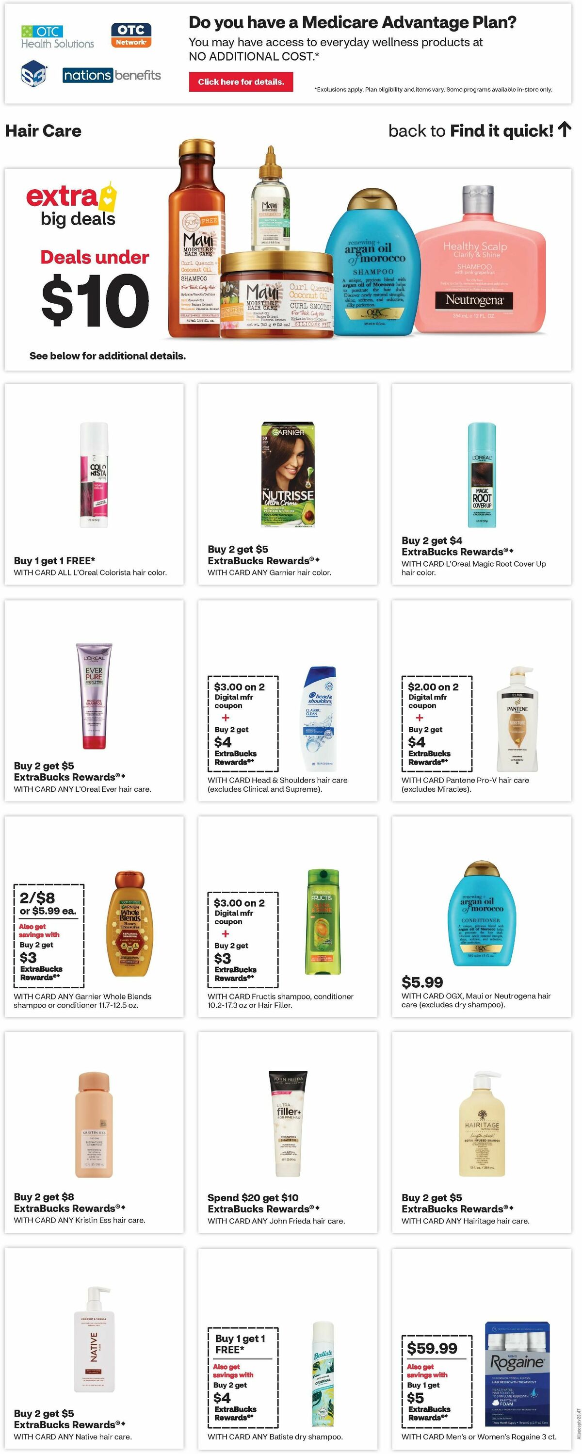 CVS Pharmacy Weekly Ad from October 27