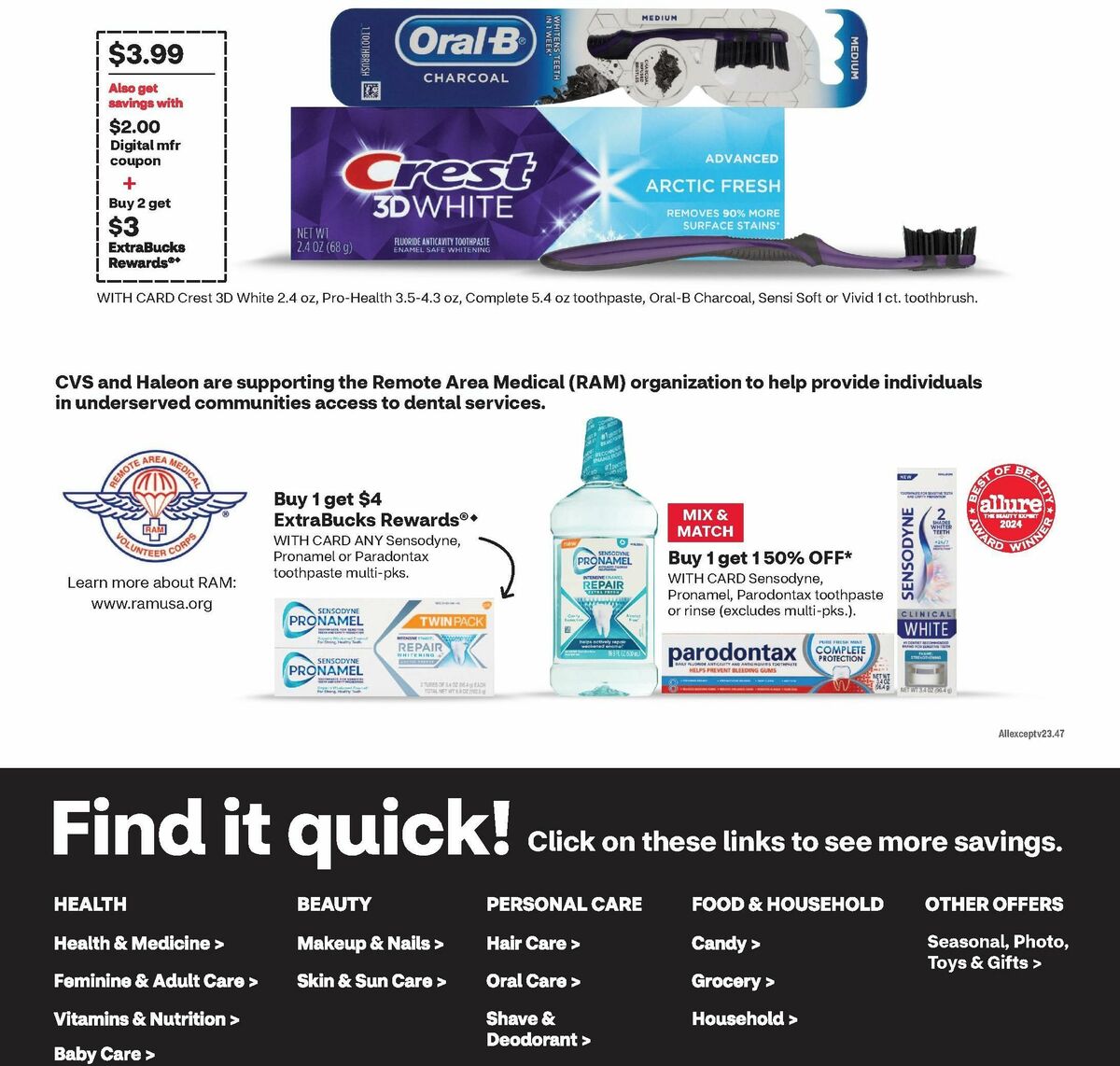 CVS Pharmacy Weekly Ad from October 27