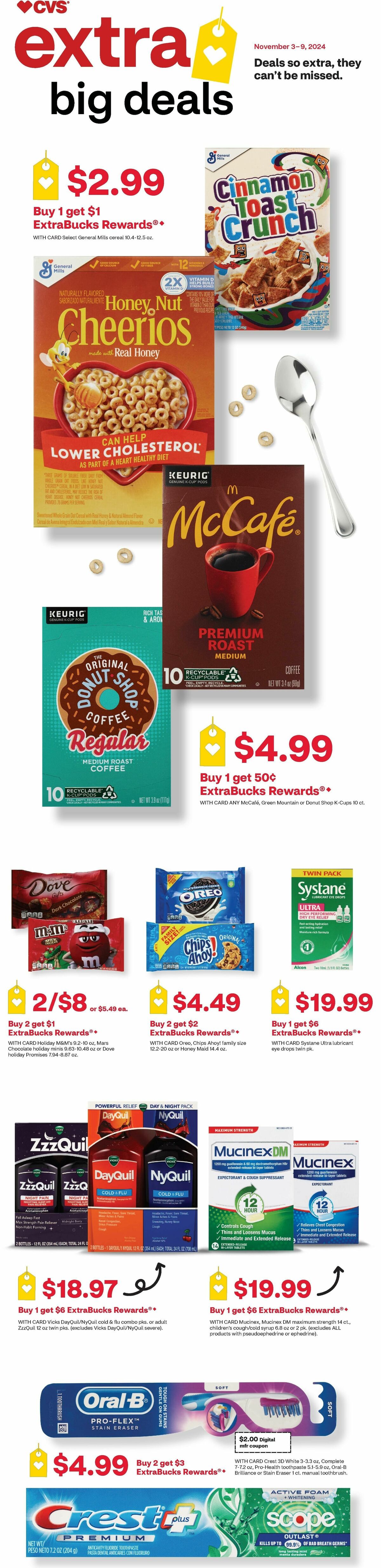 CVS Pharmacy Weekly Ad from November 3