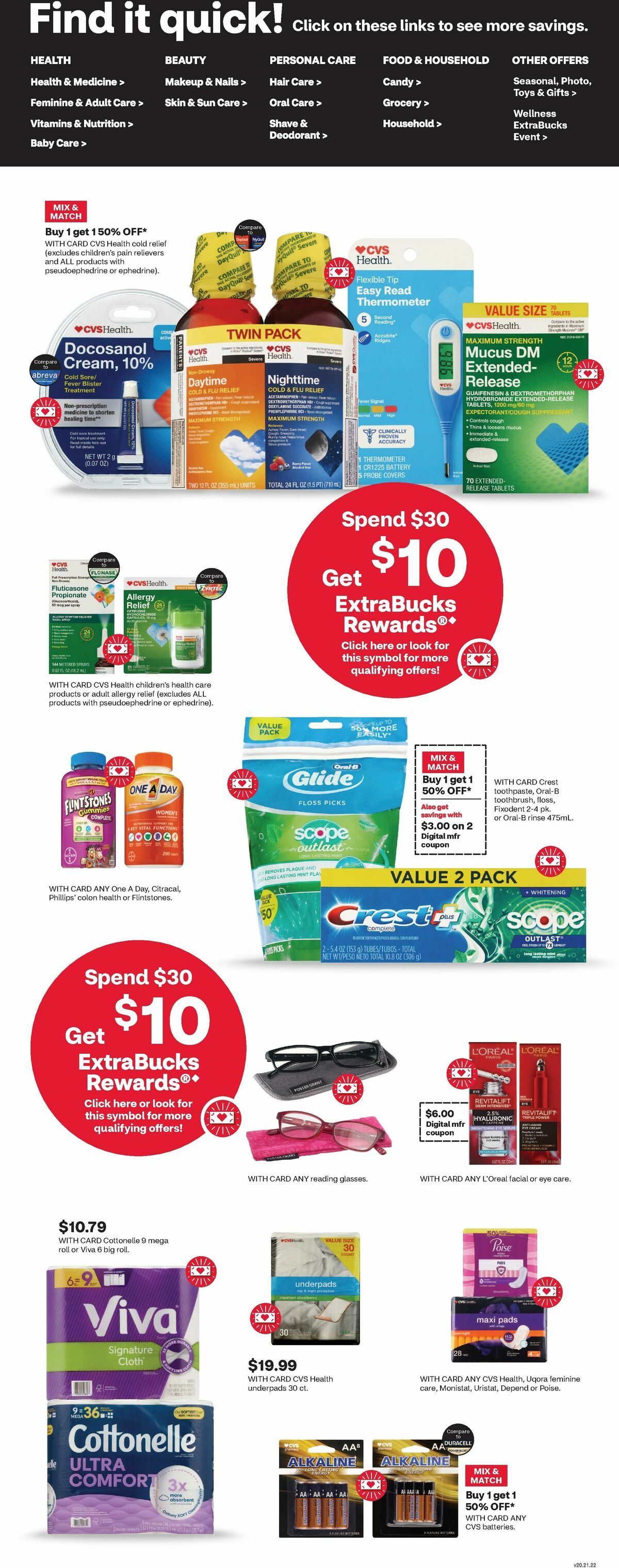 CVS Pharmacy Weekly Ad from November 3