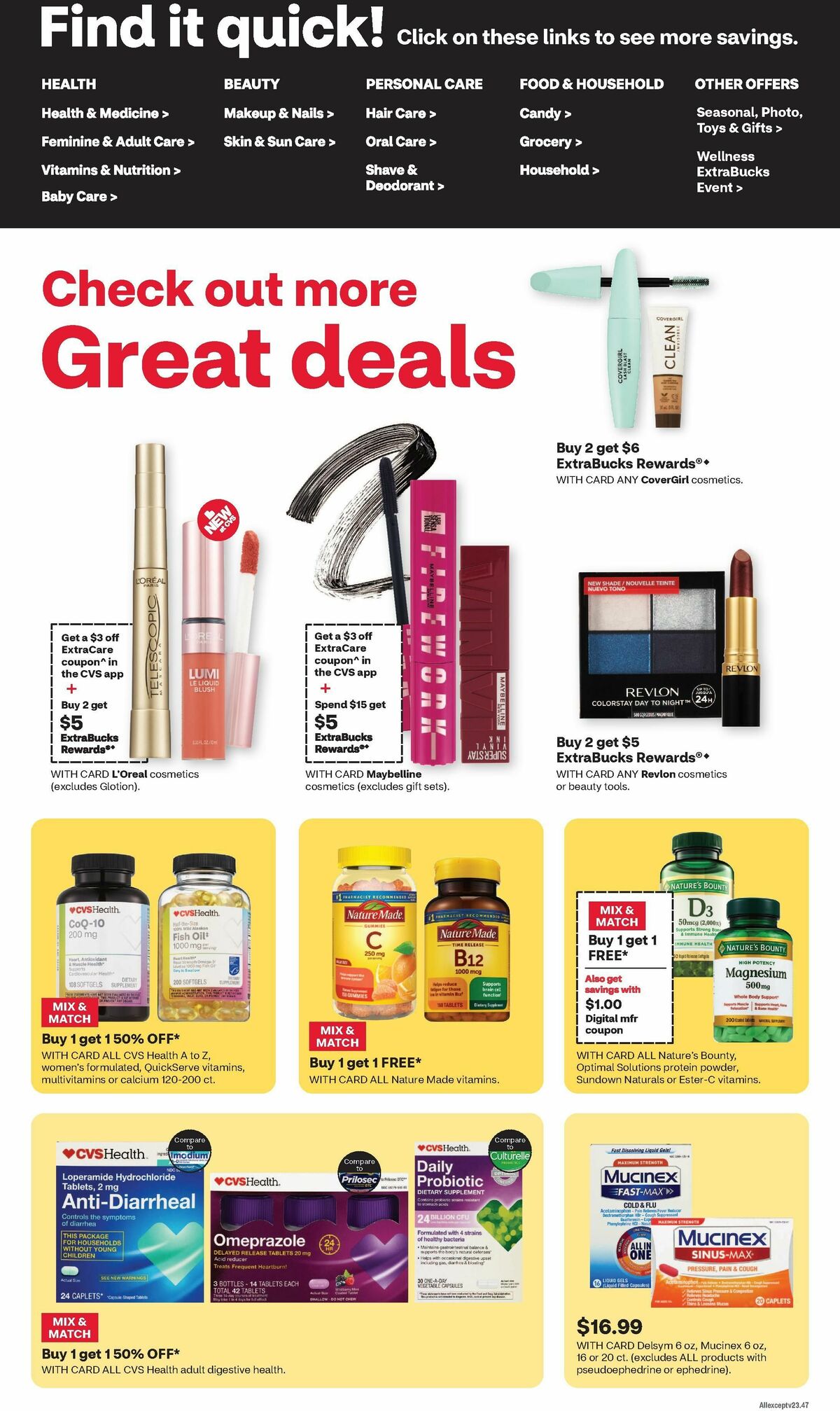 CVS Pharmacy Weekly Ad from November 3