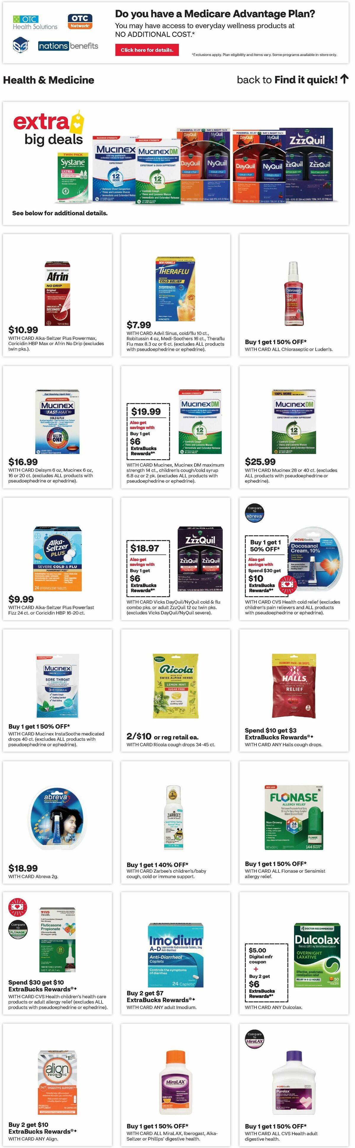 CVS Pharmacy Weekly Ad from November 3