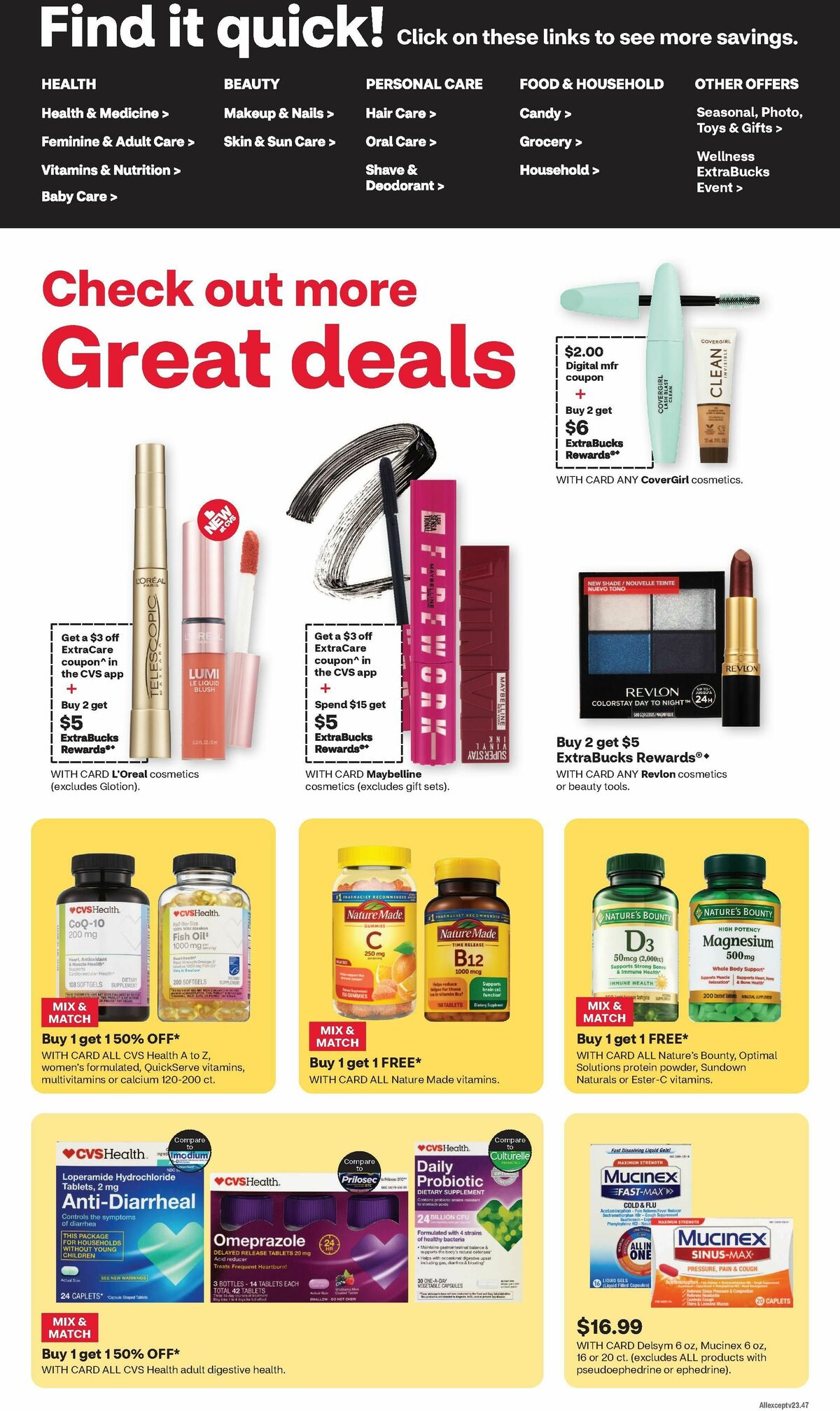 CVS Pharmacy Weekly Ad from November 10