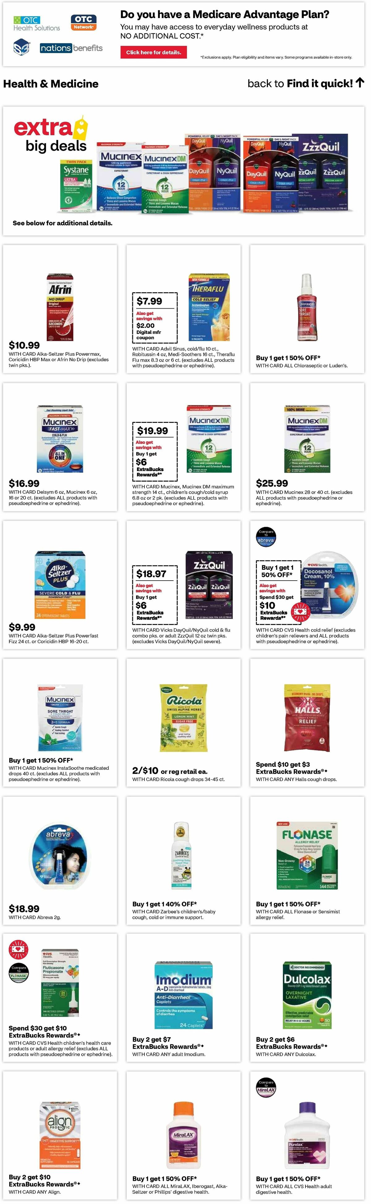 CVS Pharmacy Weekly Ad from November 10