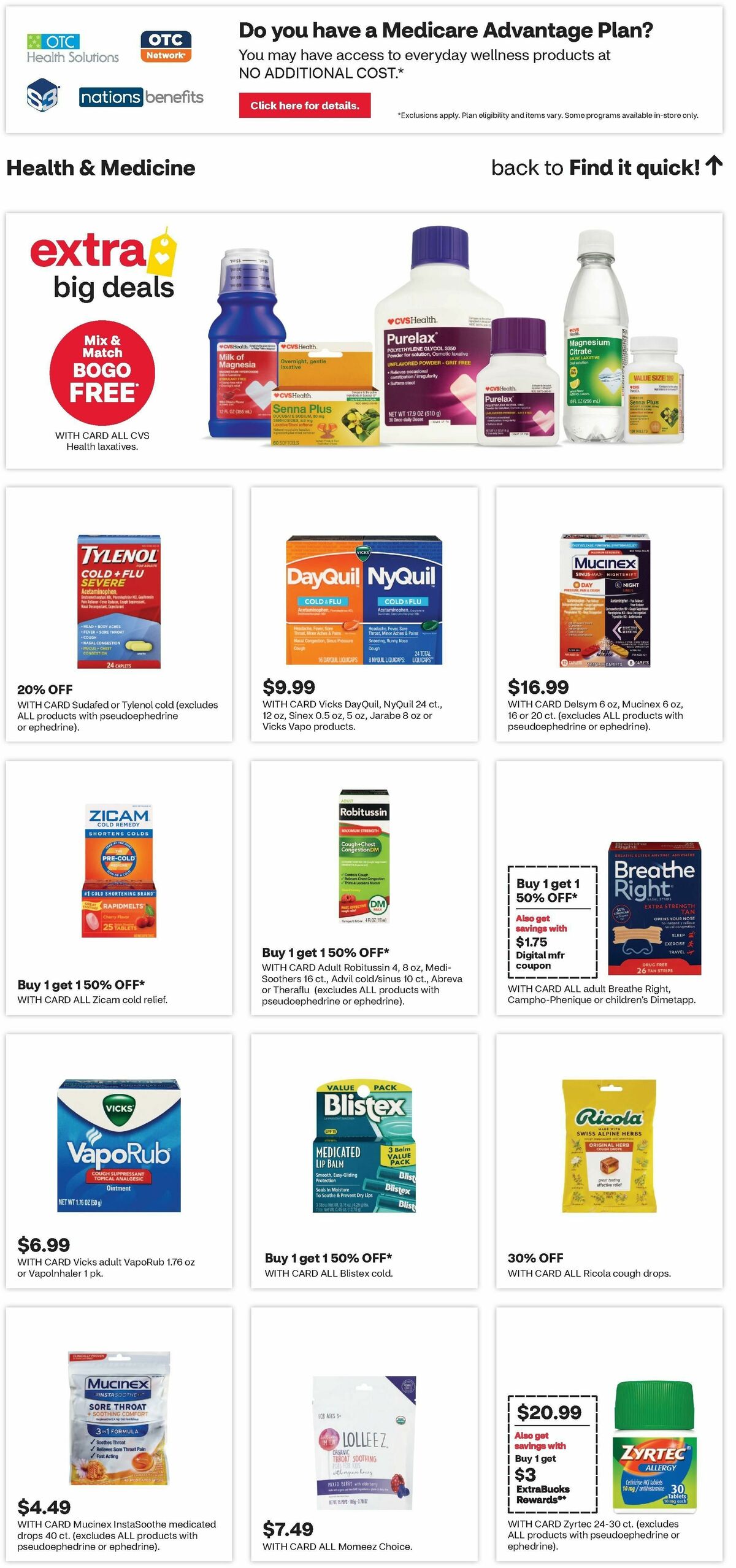 CVS Pharmacy Weekly Ad from November 17