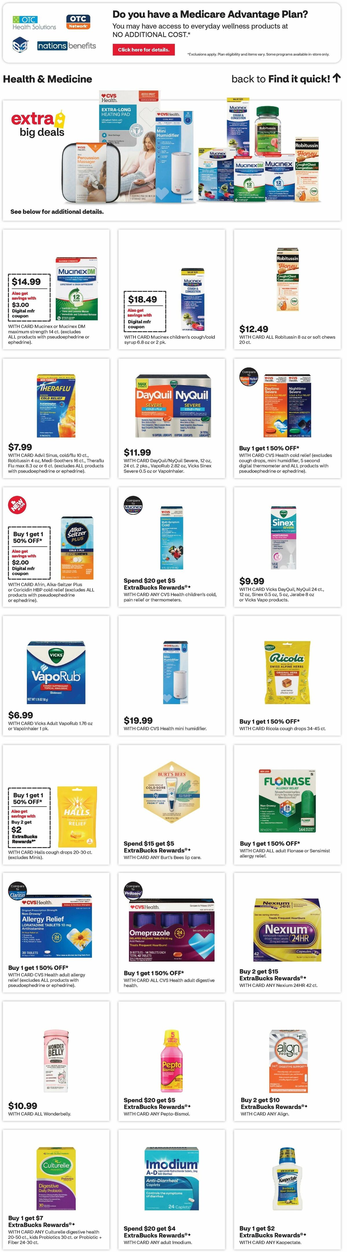 CVS Pharmacy Weekly Ad from December 1